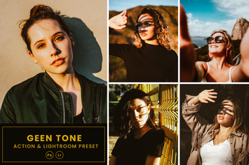 Sun Kissed Face Action & Lightrom Presets