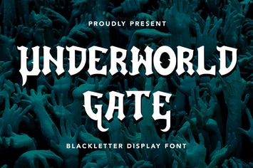 UnderworldGate - Blackletter Display Font