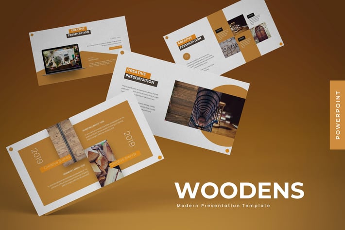 Woodens - Powerpoint Template