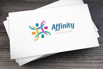 Group Work Logo Template