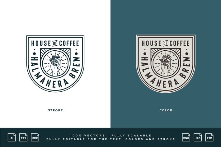 Coffee Logo - Halmahera Brew - House of Coffee