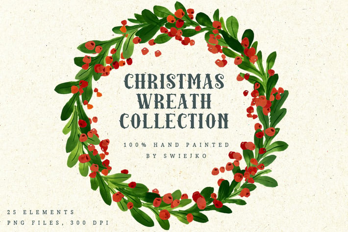 Christmas Wreath Collection 