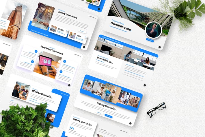 Dominico - Pitch Deck Keynote Template