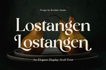 Lostangen - Elegant Classy Display Serif