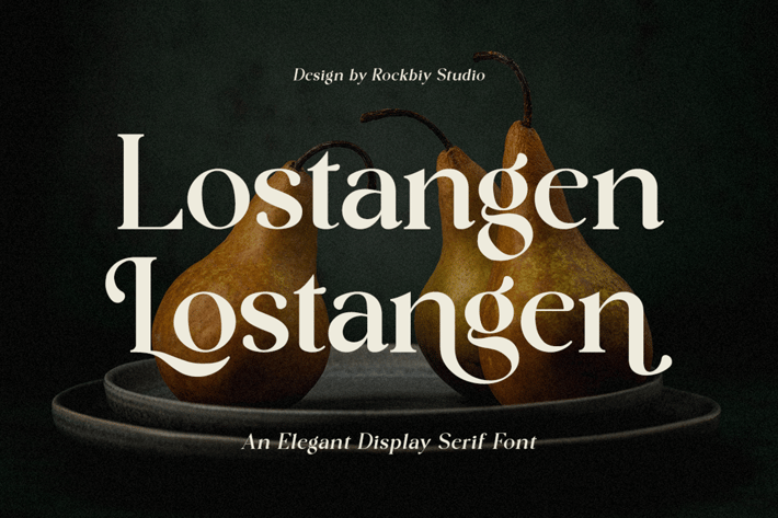 Lostangen - Elegant Classy Display Serif