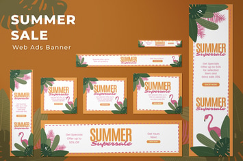Web Ads Banners - Summer Sale