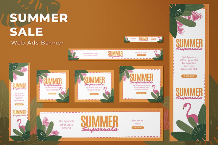 Web Ads Banners - Summer Sale