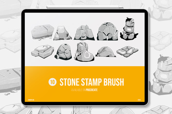 Stone Stamp Brushes
