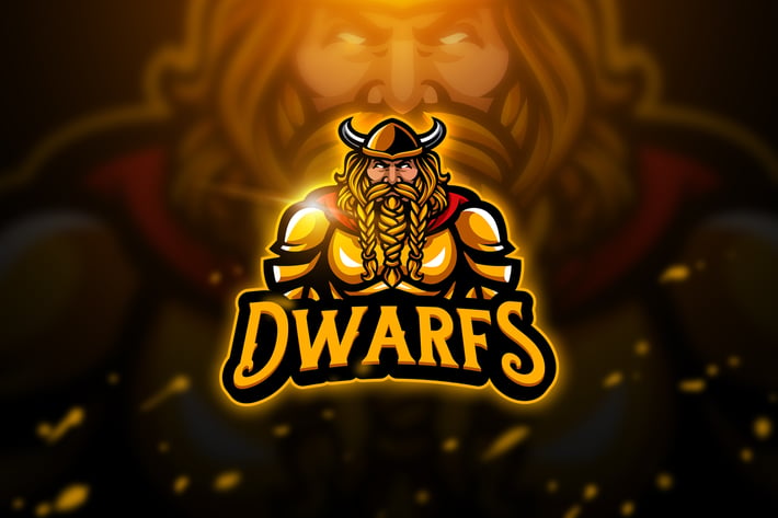 Dwarfs - Mascot & Esport Logo