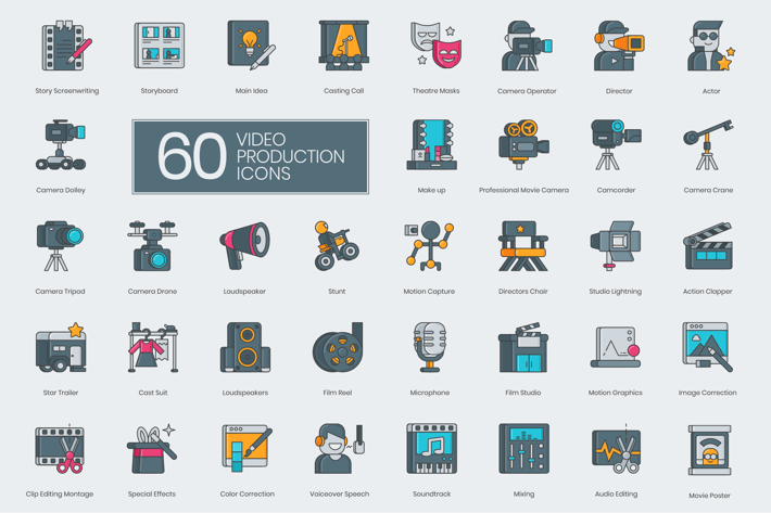 Video Production Icons