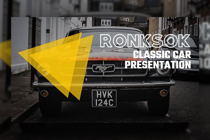 RONKSOK – Classic Car Keynote Template