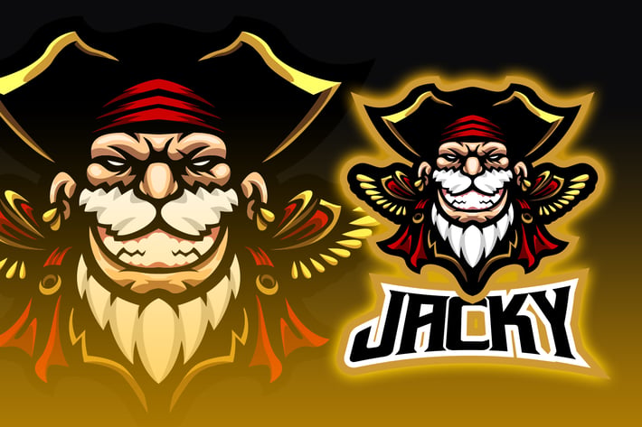 Pirates Esport Logo Design