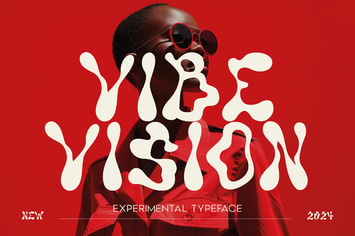 Vibe Vision - Experimental Font