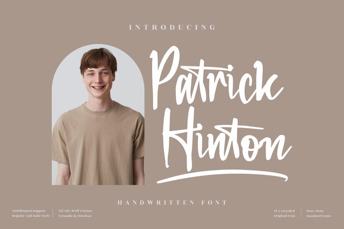 Patrick Hinton Handwritten
