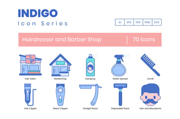 Barber Shop Icons