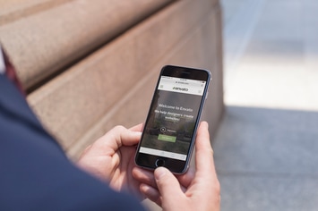 iPhone 6S City Street Mockup 7 of 8