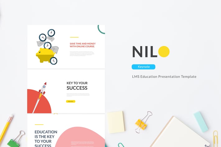 Nilo - LMS Education Keynote Template