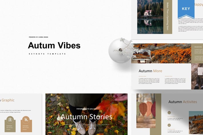 Autum Vibes | Keynote Template