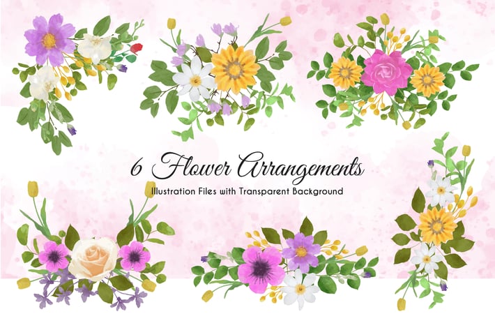 Watercolor Flower Illustration
