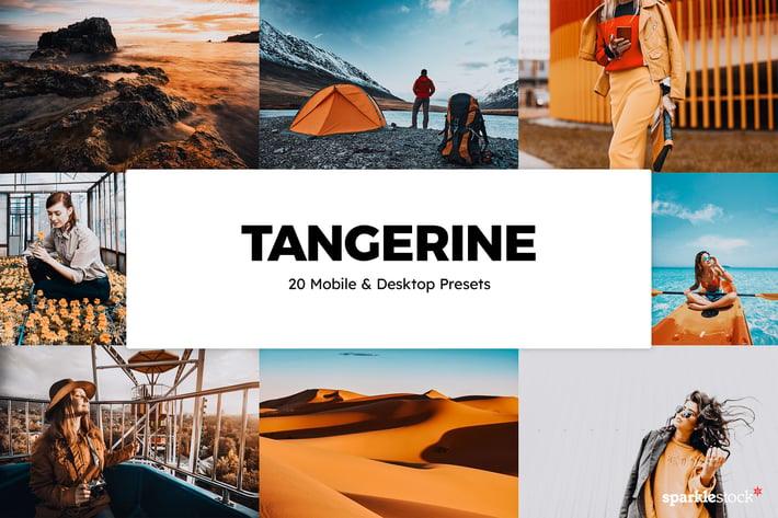 20 Tangerine Lightroom Presets & LUTs