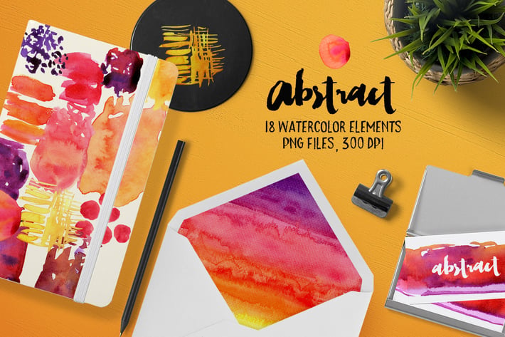Abstract Watercolour