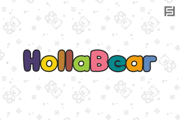 HollaBear - Cute & Playful Handmade Kids Font