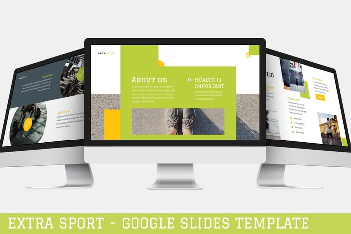 Extra Sport - Google Slides Template