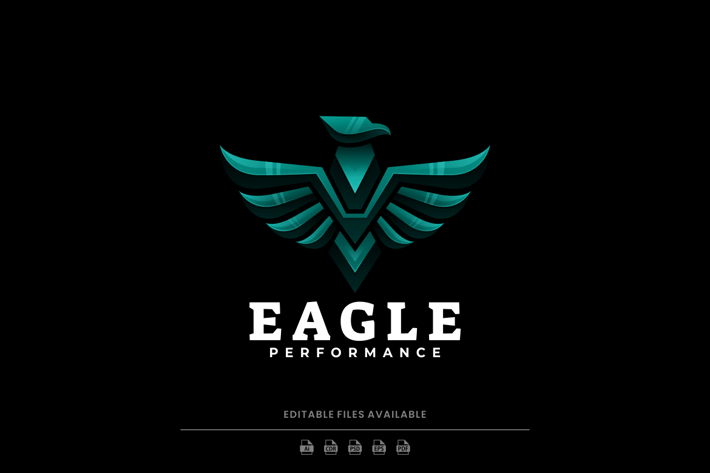 Eagle Gradient Logo
