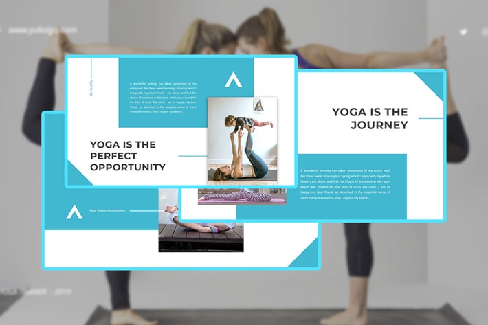 Yukolga - Yoga Trainer PowerPoint Template
