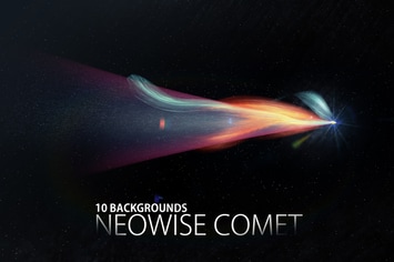 Neowise Comet Background Set