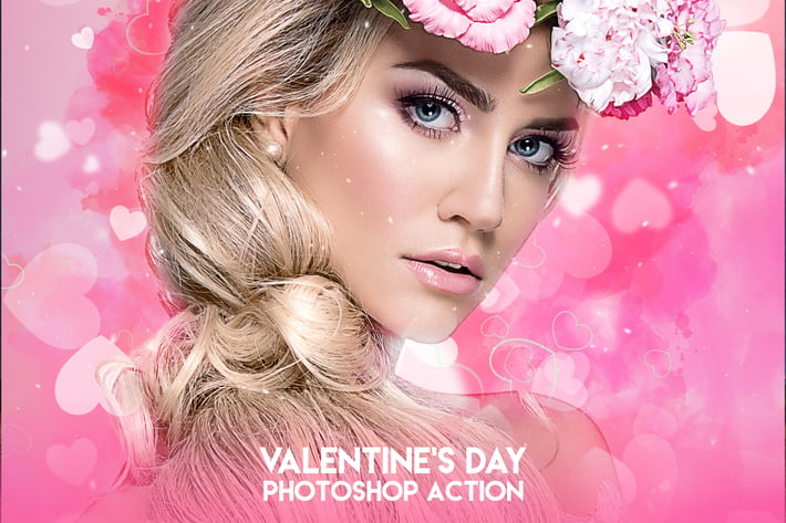 Valentine's Day Photoshop Action