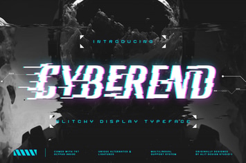 Cyberend Typeface