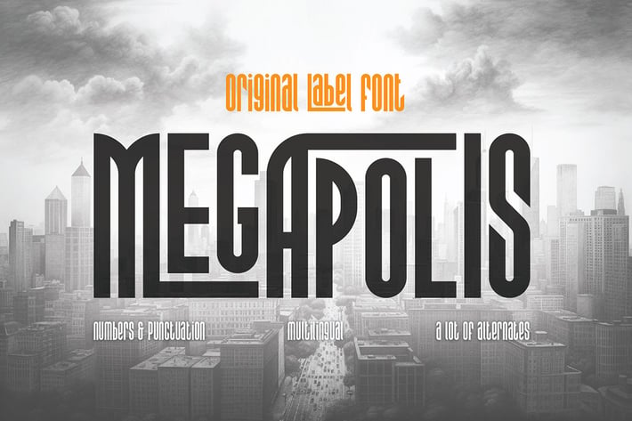 Megapolis Display Font