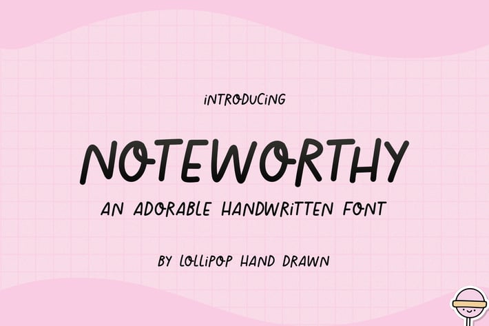 Noteworthy Font