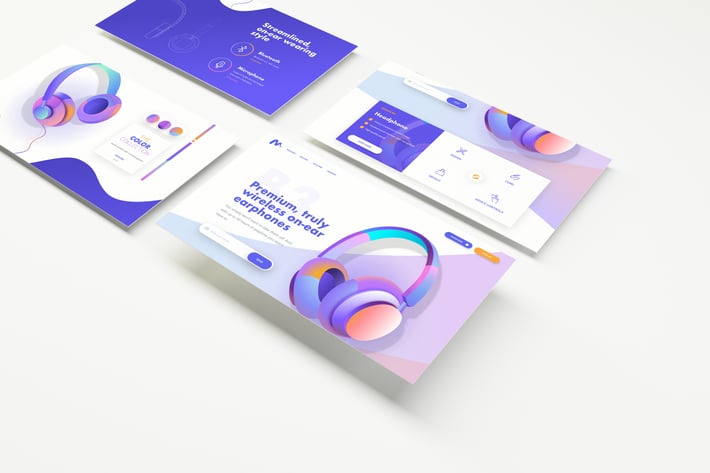 3D Screen Mockup