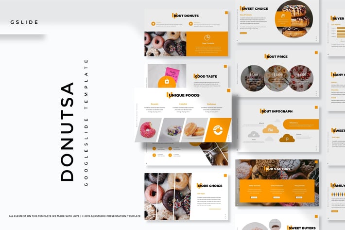 Donusta - Google Slides Template