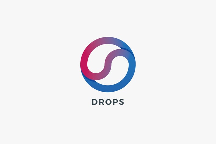 Drops Logo Template