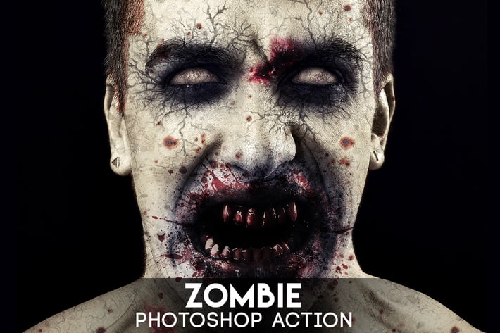Zombie Photoshop Action 