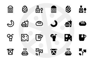 72 Food Icons