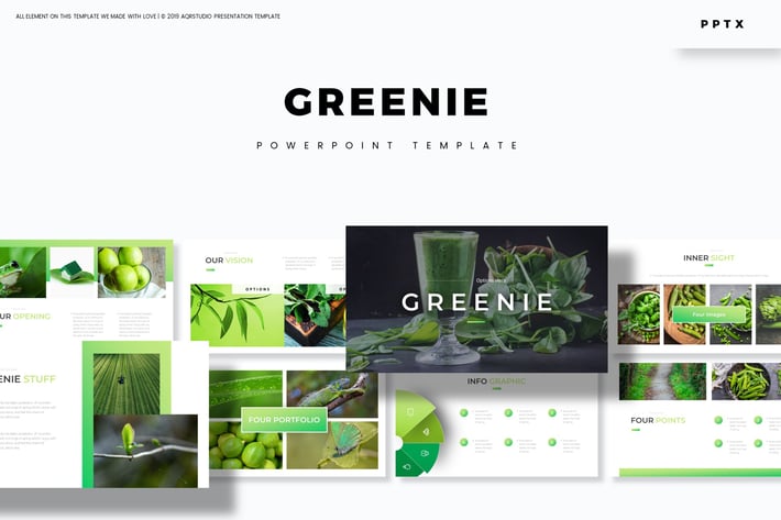 Greenie - Powerpoint Template