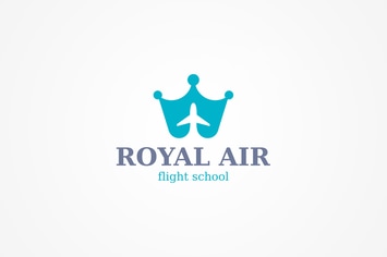 Plane Logo Template