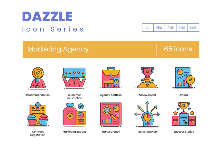 Marketing Agency Icons