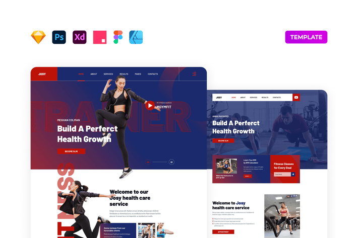 Fitness Trainer Template