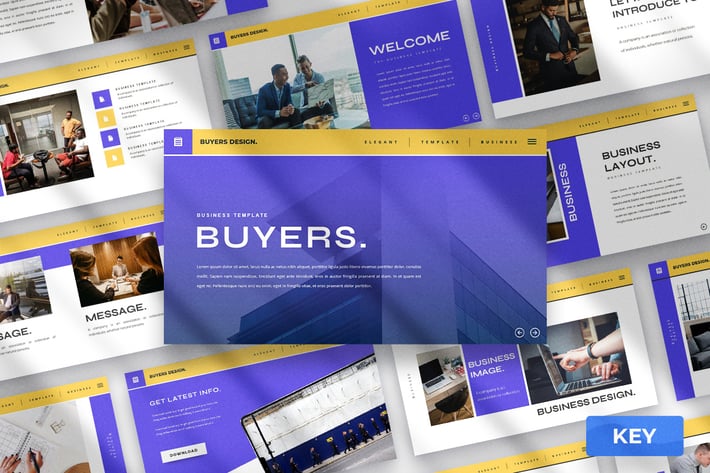 Buyers - Modern Keynote Presentation Template