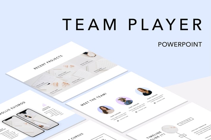 Team Player PowerPoint Template