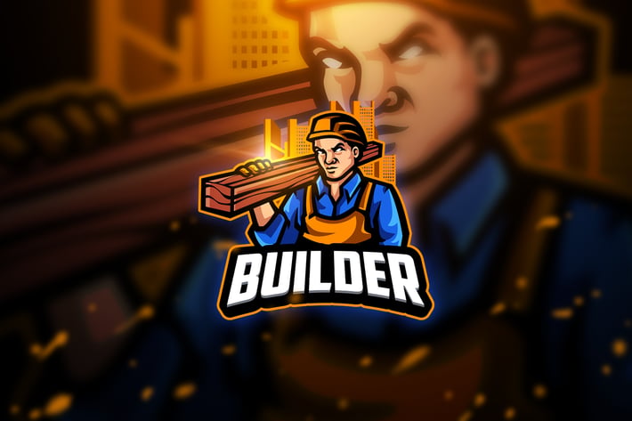Builder  - Mascot & Esport Logo