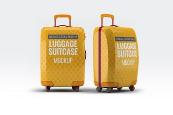 Luggage Suitcase Mock-up