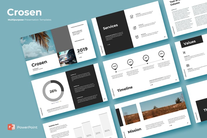 Crosen - Powerpoint Template