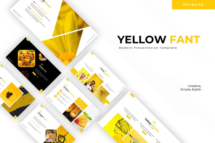 Yellow Fantasy - Keynote Template
