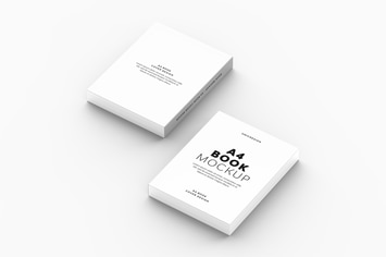 A4 Book Mockup